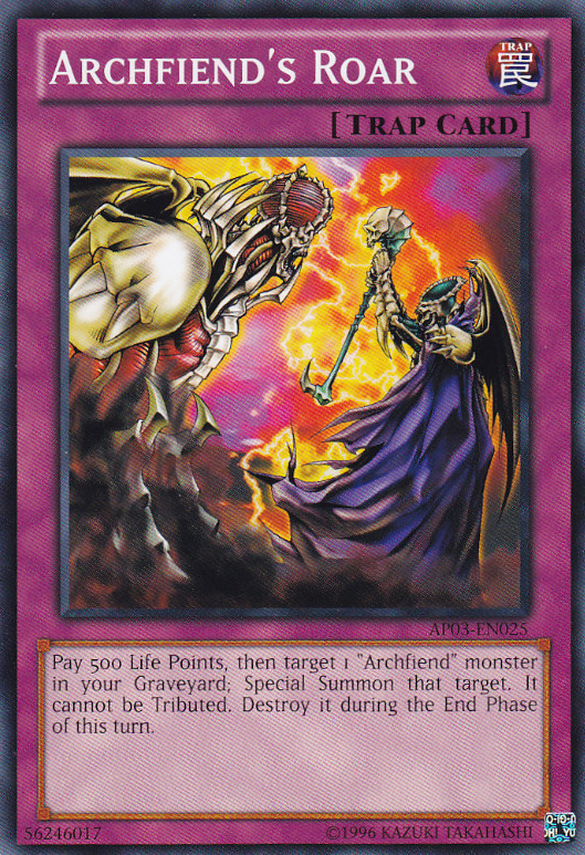 Archfiend's Roar [AP03-EN025] Common | Devastation Store