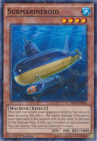 Submarineroid [BP03-EN024] Shatterfoil Rare | Devastation Store