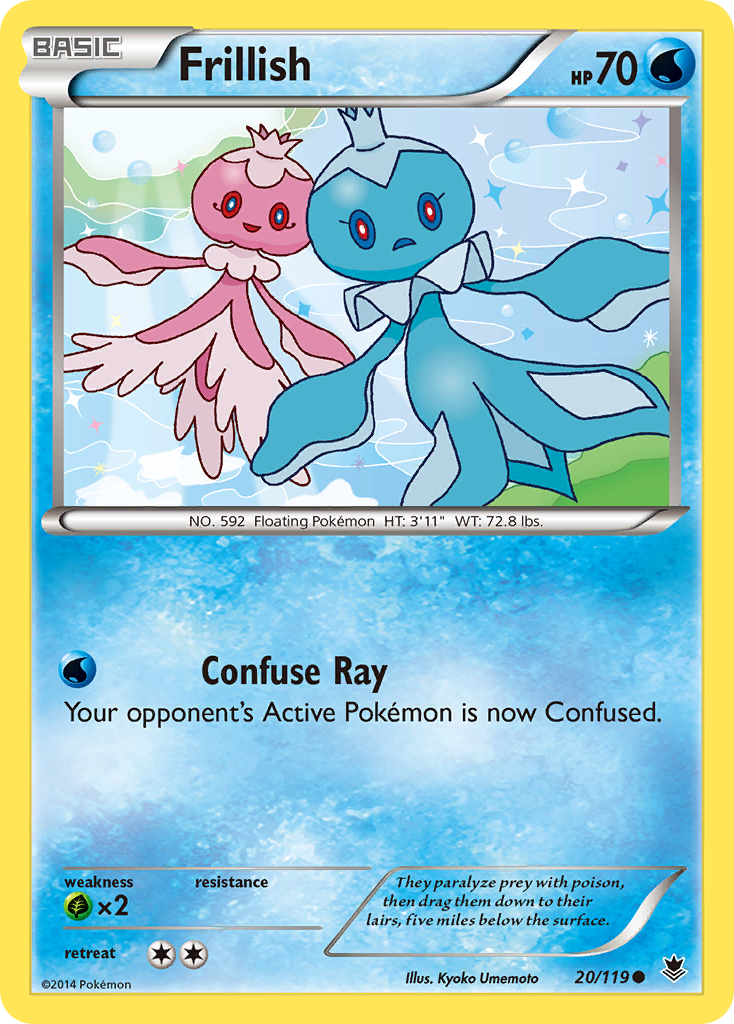 Frillish (20/119) [XY: Phantom Forces] | Devastation Store