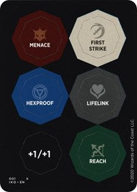 Punch Card Token (001 // 002) [Ikoria: Lair of Behemoths Tokens] | Devastation Store