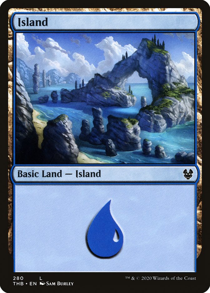 Island (280) [Theros Beyond Death] | Devastation Store