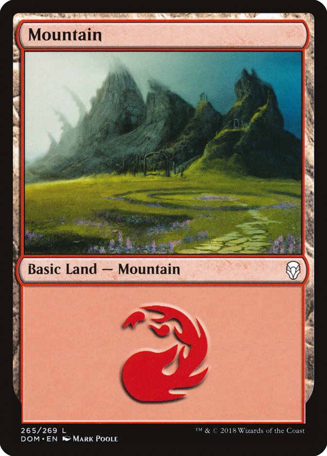 Mountain (265) [Dominaria] | Devastation Store
