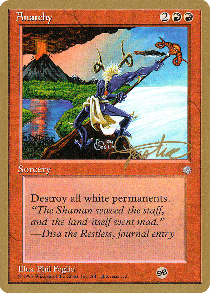 Anarchy (Mark Justice) (SB) [Pro Tour Collector Set] | Devastation Store
