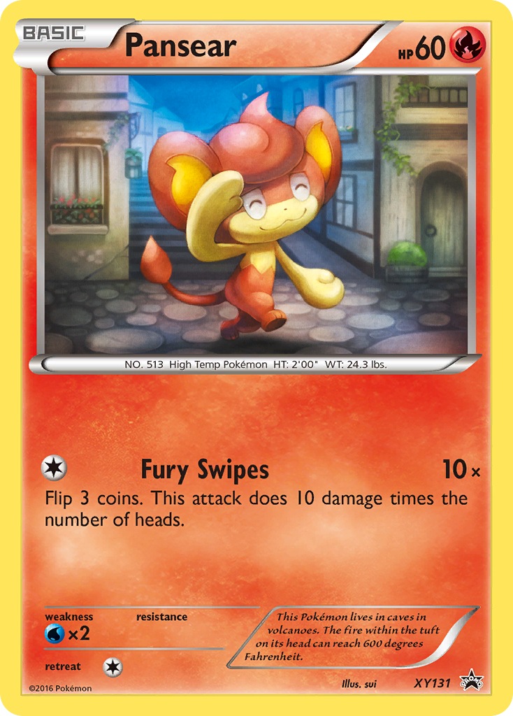 Pansear (XY131) [XY: Black Star Promos] | Devastation Store