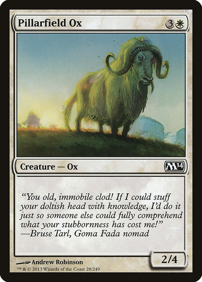 Pillarfield Ox [Magic 2014] | Devastation Store