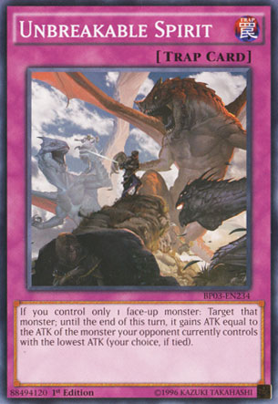 Unbreakable Spirit [BP03-EN234] Common | Devastation Store