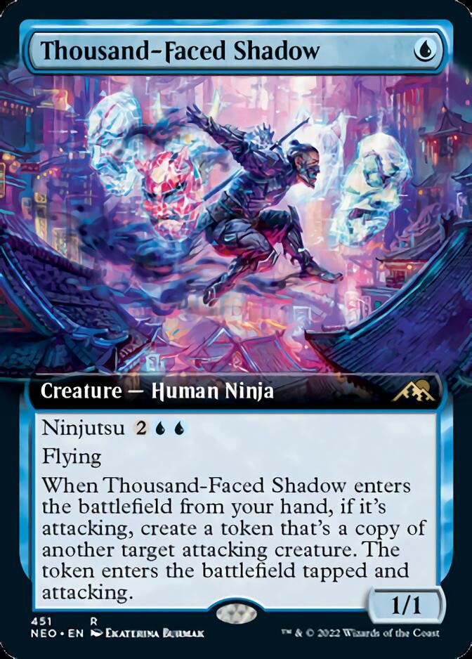 Thousand-Faced Shadow (Extended) [Kamigawa: Neon Dynasty] | Devastation Store