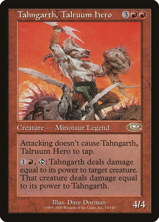 Tahngarth, Talruum Hero (Dave Dorman) [Planeshift] | Devastation Store