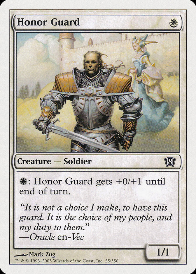 Honor Guard [Eighth Edition] | Devastation Store