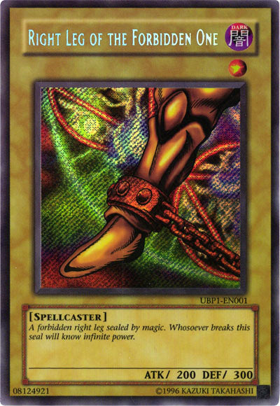 Right Leg of the Forbidden One [UBP1-EN001] Secret Rare | Devastation Store