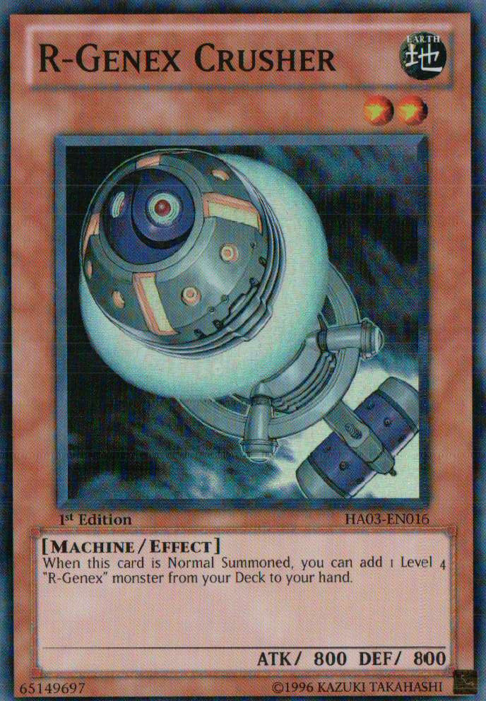 R-Genex Crusher [HA03-EN016] Super Rare | Devastation Store