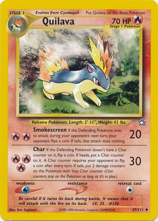 Quilava (47/111) [Neo Genesis Unlimited] | Devastation Store