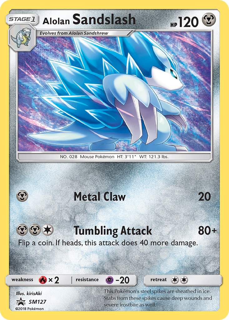 Alolan Sandslash (SM127) [Sun & Moon: Black Star Promos] | Devastation Store
