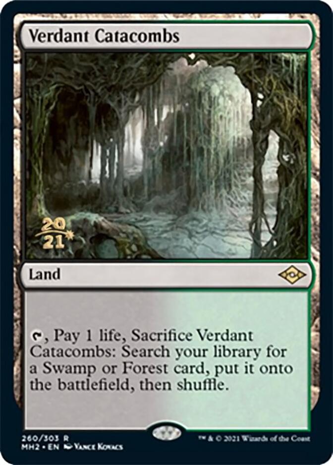 Verdant Catacombs [Modern Horizons 2 Prerelease Promos] | Devastation Store