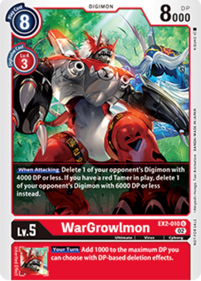 WarGrowlmon [EX2-010] (Tamer Party Vol. 6 Promo) [Digital Hazard Promos] | Devastation Store