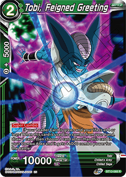 Tobi, Feigned Greeting (Rare) [BT13-068] | Devastation Store