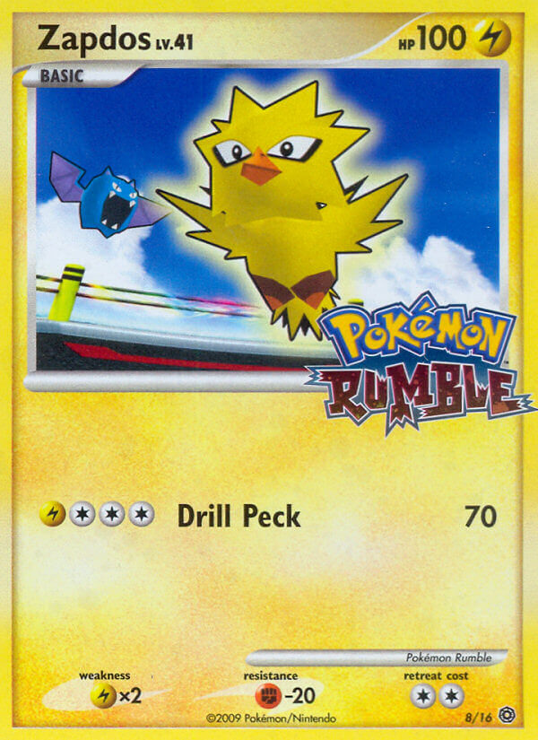 Zapdos (8/16) [Pokémon Rumble] | Devastation Store