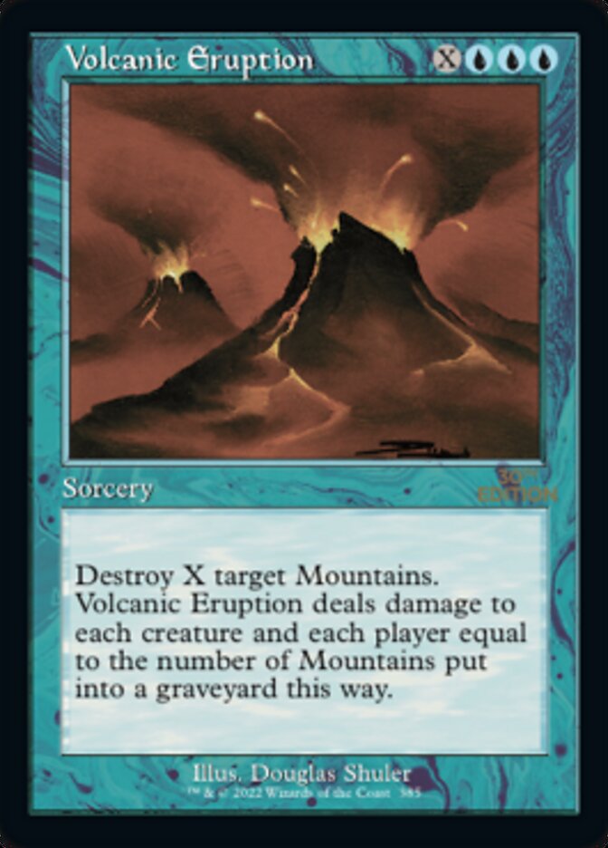 Volcanic Eruption (Retro) [30th Anniversary Edition] | Devastation Store