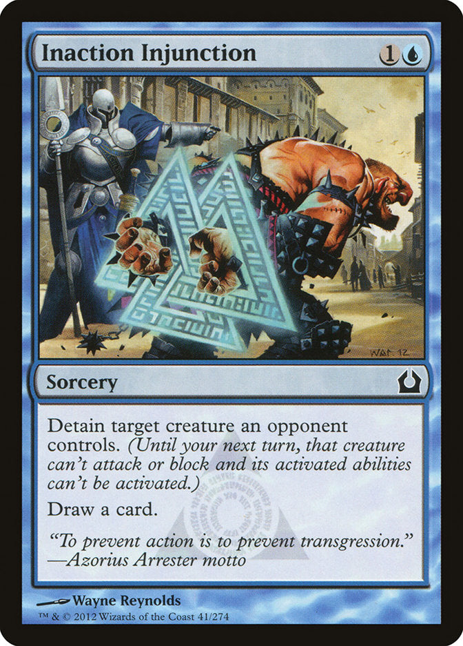 Inaction Injunction [Return to Ravnica] - Devastation Store | Devastation Store