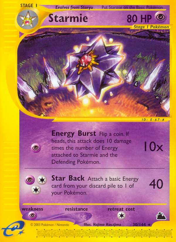 Starmie (30/144) [Skyridge] | Devastation Store