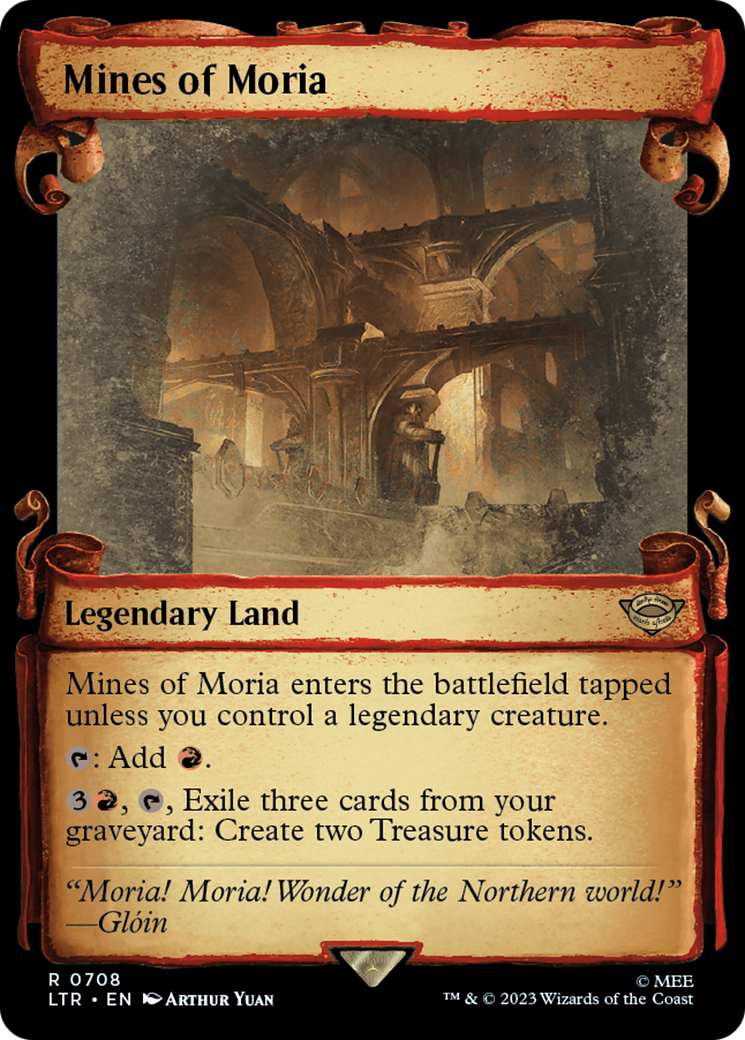 Mines of Moria [The Lord of the Rings: Tales of Middle-Earth Showcase Scrolls] | Devastation Store