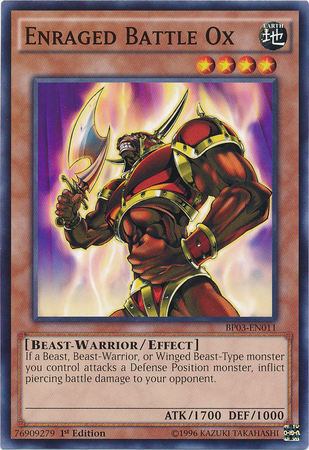 Enraged Battle Ox [BP03-EN011] Common | Devastation Store