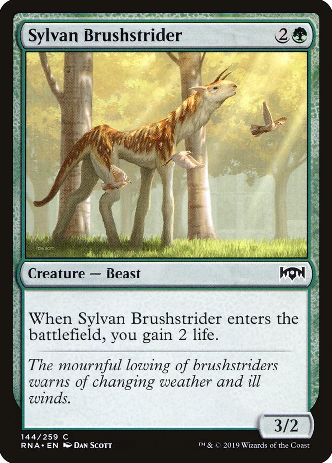 Sylvan Brushstrider [Ravnica Allegiance] | Devastation Store