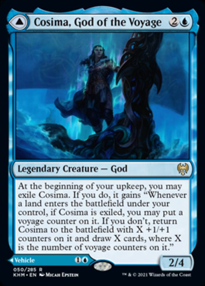 Cosima, God of the Voyage // The Omenkeel [Kaldheim] | Devastation Store