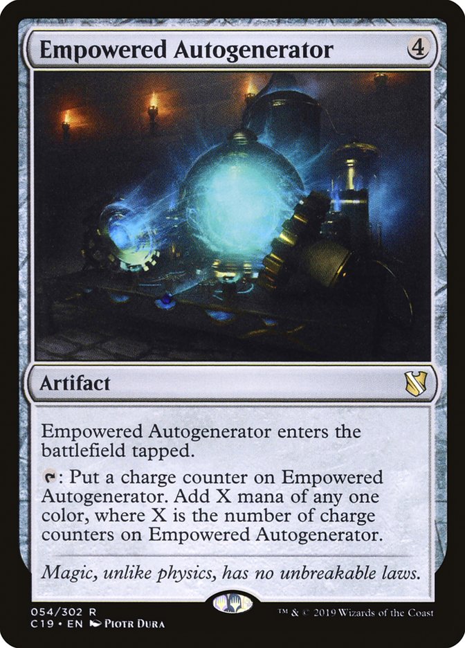 Empowered Autogenerator [Commander 2019] | Devastation Store