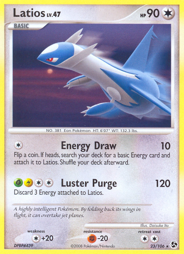 Latios (23/106) [Diamond & Pearl: Great Encounters] | Devastation Store