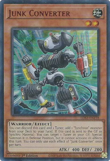 Junk Converter (Red) [LDS3-EN118] Ultra Rare | Devastation Store