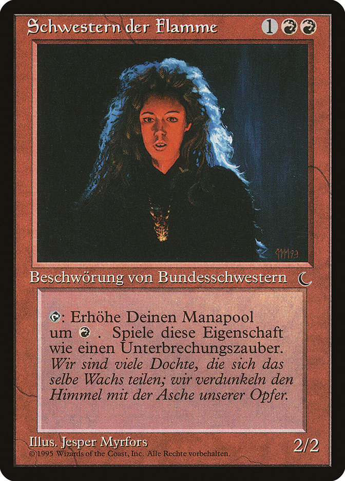 Sisters of the Flame (German) - "Schwestern der Flamme" [Renaissance] | Devastation Store