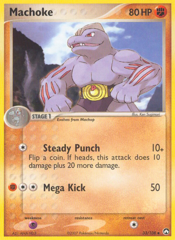 Machoke (33/108) [EX: Power Keepers] | Devastation Store