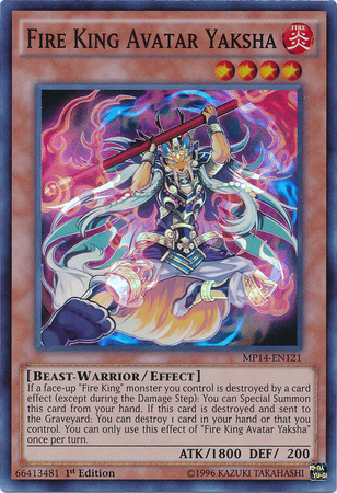 Fire King Avatar Yaksha [MP14-EN121] Super Rare | Devastation Store