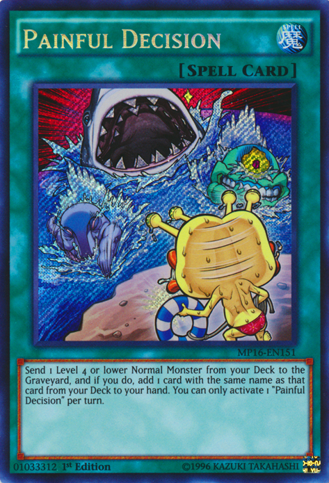 Painful Decision [MP16-EN151] Secret Rare | Devastation Store