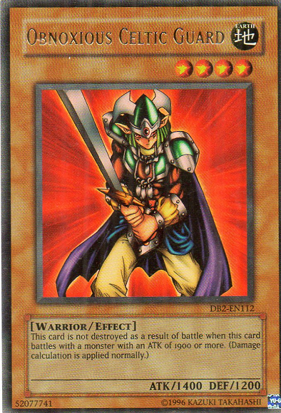 Obnoxious Celtic Guard [DB2-EN112] Ultra Rare | Devastation Store