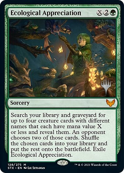 Ecological Appreciation (Promo Pack) [Strixhaven: School of Mages Promos] | Devastation Store