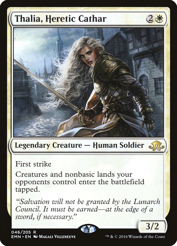 Thalia, Heretic Cathar [Eldritch Moon] | Devastation Store
