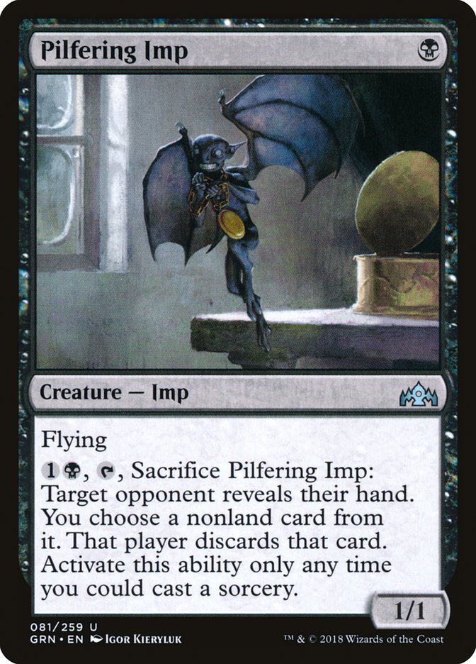 Pilfering Imp [Guilds of Ravnica] - Devastation Store | Devastation Store