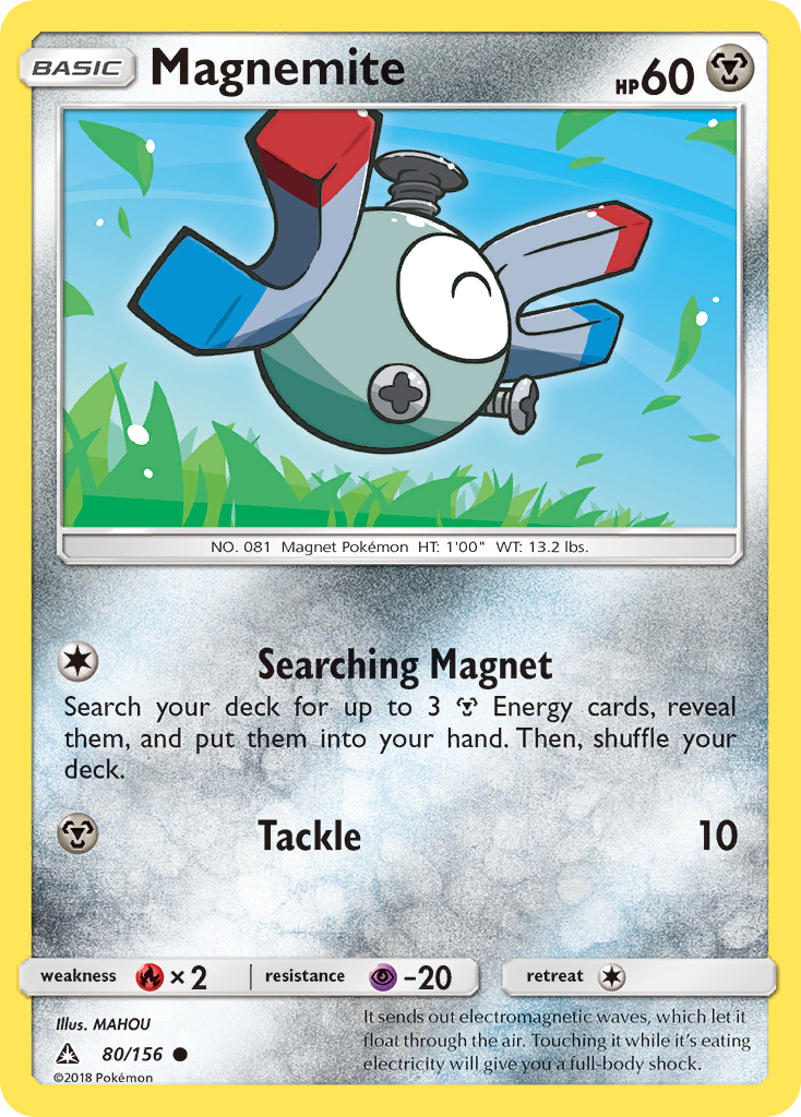 Magnemite (80/156) [Sun & Moon: Ultra Prism] | Devastation Store