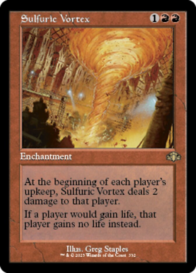 Sulfuric Vortex (Retro) [Dominaria Remastered] | Devastation Store