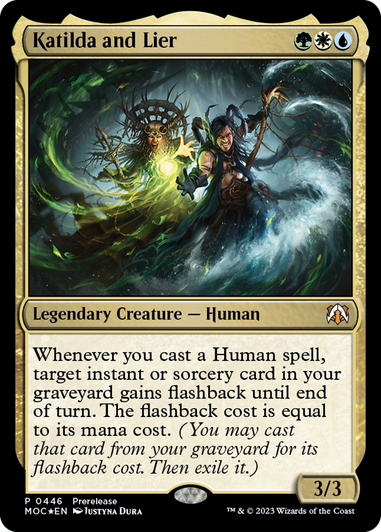 Katilda and Lier [March of the Machine Commander Prerelease Promos] | Devastation Store