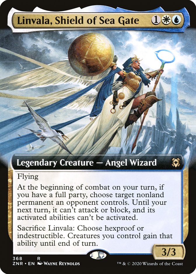 Linvala, Shield of Sea Gate (Extended) [Zendikar Rising] | Devastation Store