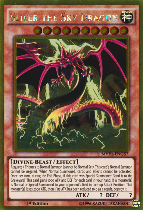 Slifer the Sky Dragon [MVP1-ENG57] Gold Rare | Devastation Store