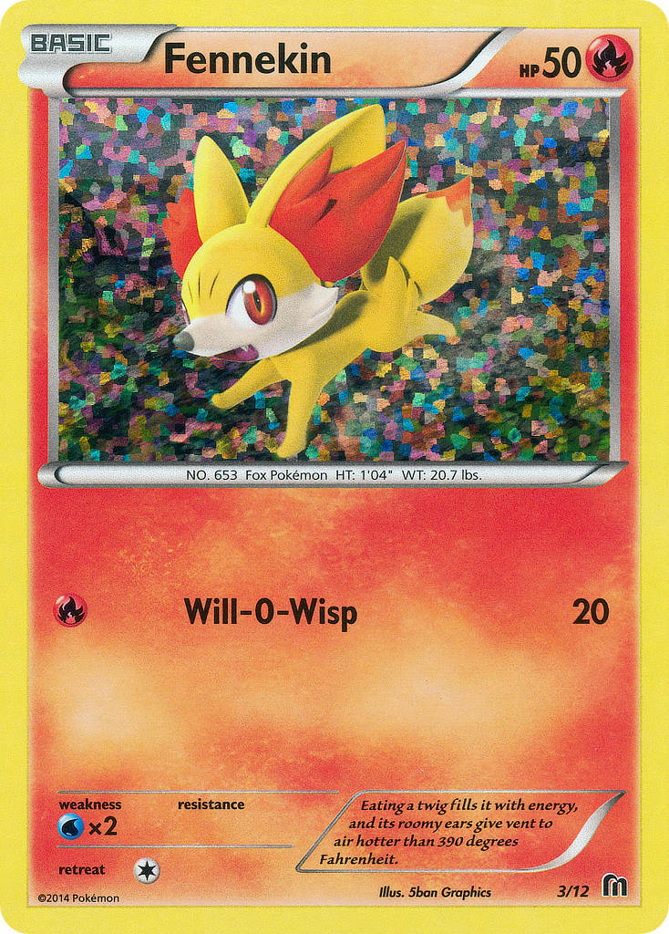 Fennekin (3/12) [McDonald's Promos: 2016 Collection] | Devastation Store