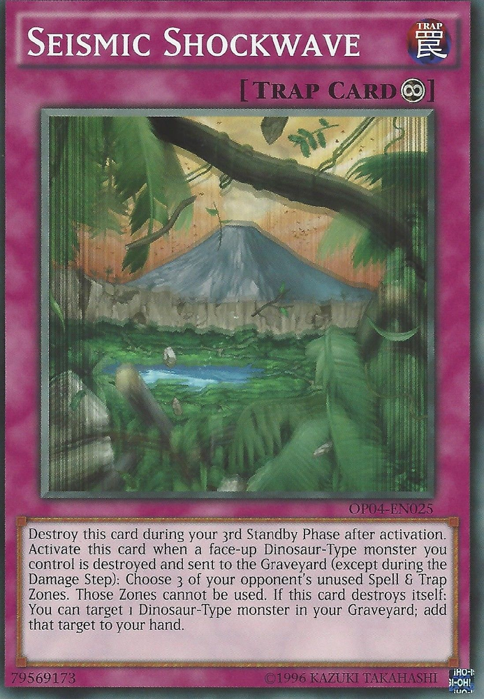 Seismic Shockwave [OP04-EN025] Common | Devastation Store