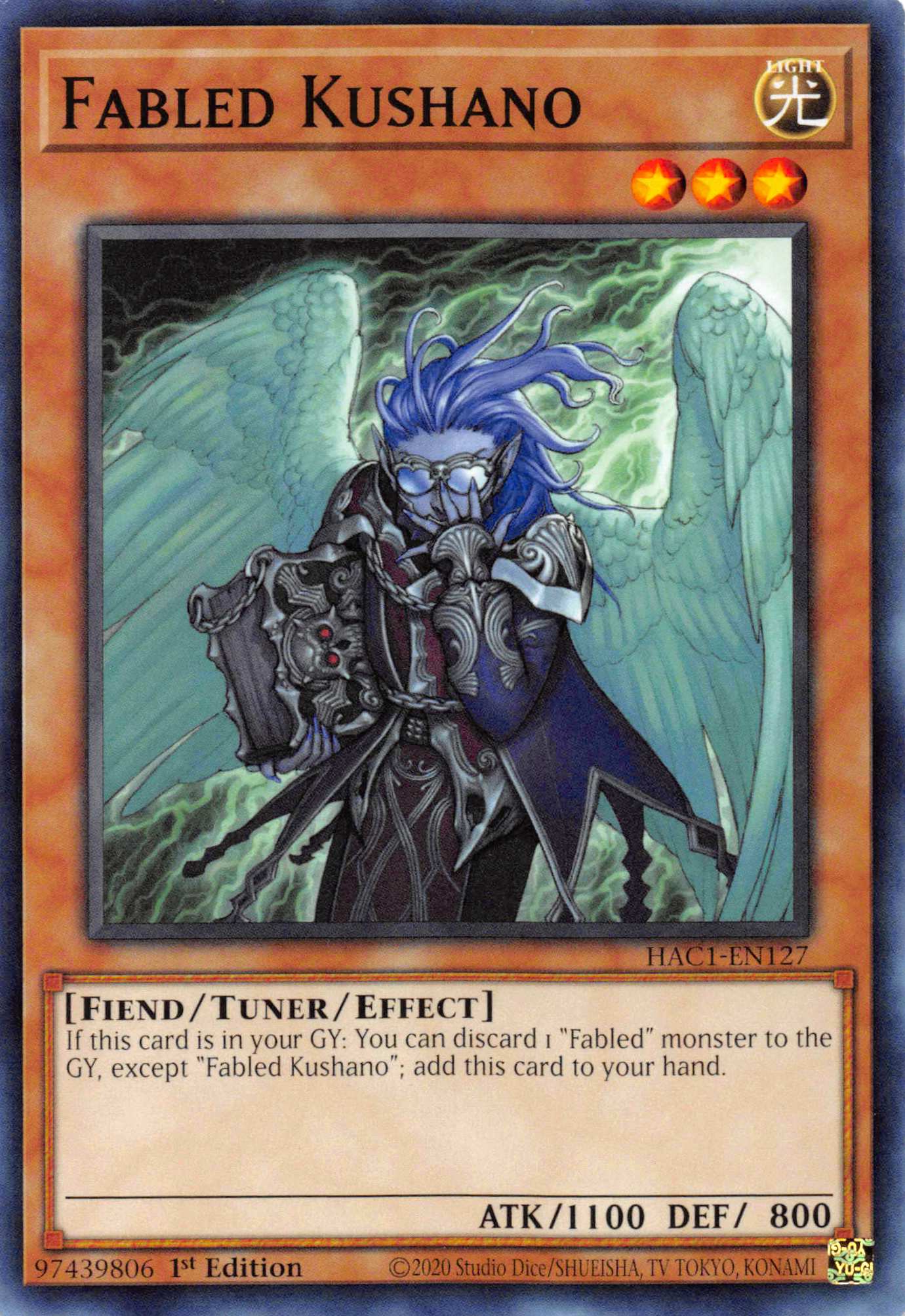 Fabled Kushano [HAC1-EN127] Common | Devastation Store