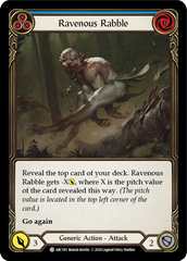 Ravenous Rabble (Blue) [ARC193] Unlimited Edition Rainbow Foil - Devastation Store | Devastation Store