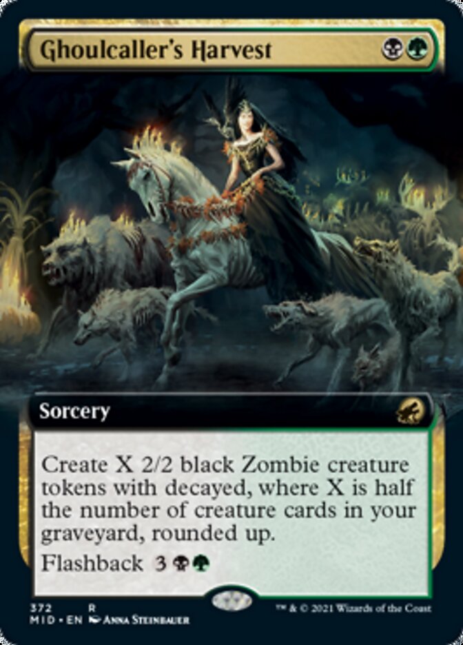 Ghoulcaller's Harvest (Extended) [Innistrad: Midnight Hunt] | Devastation Store