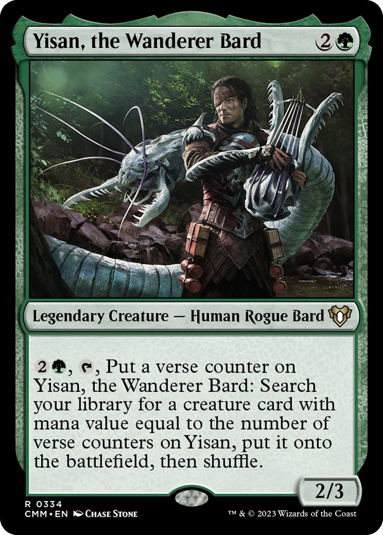 Yisan, the Wanderer Bard [Commander Masters] | Devastation Store